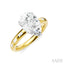 Pear Shape Semi-Mount Diamond Engagement Ring