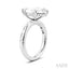 Marquise Shape Semi-Mount Diamond Engagement Ring