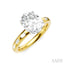 Oval Shape Semi-Mount Diamond Engagement Ring