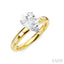 Pear Shape Semi-Mount Diamond Engagement Ring