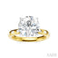 Round Shape Semi-Mount Diamond Engagement Ring