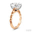 Oval Shape Semi-Mount Diamond Engagement Ring