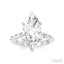 Marquise Shape Semi-Mount Diamond Engagement Ring