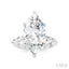 Marquise Shape Semi-Mount Diamond Engagement Ring