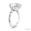 Pear Shape Semi-Mount Diamond Engagement Ring
