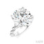 Round Shape Semi-Mount Diamond Engagement Ring