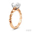 Oval Shape Semi-Mount Diamond Engagement Ring
