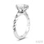Marquise Shape Semi-Mount Diamond Engagement Ring