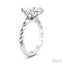 Marquise Shape Semi-Mount Diamond Engagement Ring