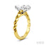 Marquise Shape Semi-Mount Diamond Engagement Ring