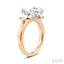 Marquise Shape Semi-Mount Diamond Engagement Ring