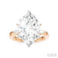 Marquise Shape Semi-Mount Diamond Engagement Ring