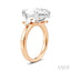 Marquise Shape Semi-Mount Diamond Engagement Ring