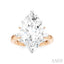Marquise Shape Semi-Mount Diamond Engagement Ring