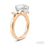 Pear Shape Semi-Mount Diamond Engagement Ring
