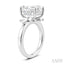 Emerald Shape Semi-Mount Diamond Engagement Ring
