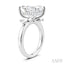 Emerald Shape Semi-Mount Diamond Engagement Ring