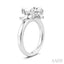 Marquise Shape Semi-Mount Diamond Engagement Ring