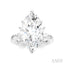 Marquise Shape Semi-Mount Diamond Engagement Ring