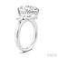 Pear Shape Semi-Mount Diamond Engagement Ring