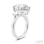 Pear Shape Semi-Mount Diamond Engagement Ring