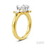 Marquise Shape Semi-Mount Diamond Engagement Ring