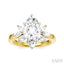 Marquise Shape Semi-Mount Diamond Engagement Ring