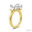 Marquise Shape Semi-Mount Diamond Engagement Ring