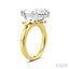 Marquise Shape Semi-Mount Diamond Engagement Ring
