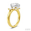 Pear Shape Semi-Mount Diamond Engagement Ring