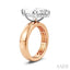 Marquise Shape Semi-Mount Diamond Engagement Ring