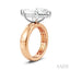 Marquise Shape Semi-Mount Diamond Engagement Ring