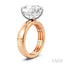 Oval Shape Semi-Mount Diamond Engagement Ring