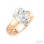 Pear Shape Semi-Mount Diamond Engagement Ring