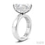 Emerald Shape Semi-Mount Diamond Engagement Ring