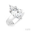 Marquise Shape Semi-Mount Diamond Engagement Ring