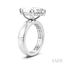 Marquise Shape Semi-Mount Diamond Engagement Ring