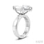 Marquise Shape Semi-Mount Diamond Engagement Ring