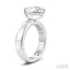 Pear Shape Semi-Mount Diamond Engagement Ring