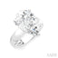 Pear Shape Semi-Mount Diamond Engagement Ring