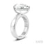 Pear Shape Semi-Mount Diamond Engagement Ring