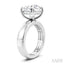 Round Shape Semi-Mount Diamond Engagement Ring