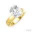 Oval Shape Semi-Mount Diamond Engagement Ring