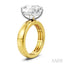 Oval Shape Semi-Mount Diamond Engagement Ring
