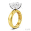 Princess Shape Semi-Mount Diamond Engagement Ring