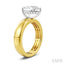 Pear Shape Semi-Mount Diamond Engagement Ring