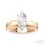Marquise Shape Semi-Mount Diamond Engagement Ring