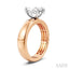 Marquise Shape Semi-Mount Diamond Engagement Ring