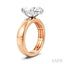 Marquise Shape Semi-Mount Diamond Engagement Ring