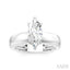 Marquise Shape Semi-Mount Diamond Engagement Ring
